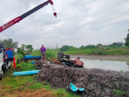 รับขุดบ่อ ถมที่ ธัญญะบุรี - รับถมดินนครนายก - ส.เจริญจันทร์